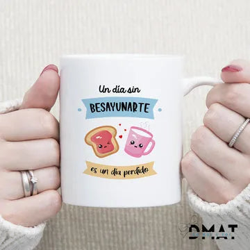 Taza para parejas divertida