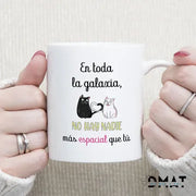 Taza personalizada original y económica para enamorados gatunos