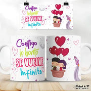 Taza personalizada como regalo de san valentín original