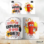 Taza divertida para regalar el día de los enamorados