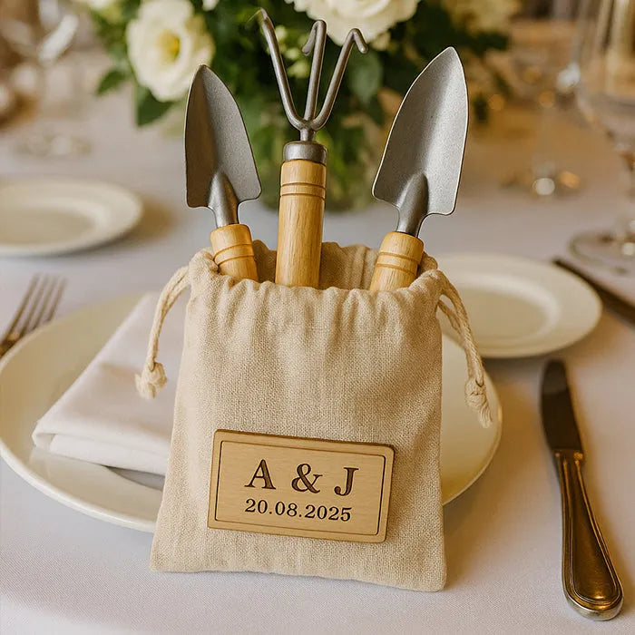Pack de jardinería personalizado ideal para celebraciones ecológicas
