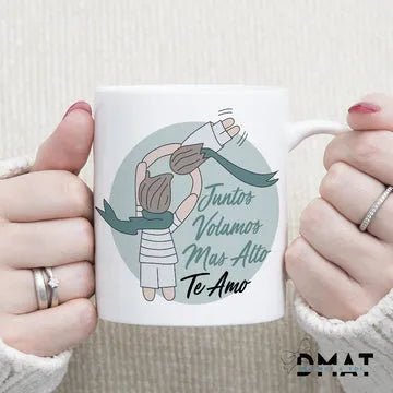 Taza para regalar a novio en san valentín