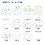 Diseños de envoltorio de detalles