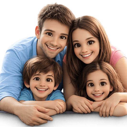 4 personajes/mascota