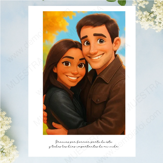 cuadro personalizado a partir de foto disney