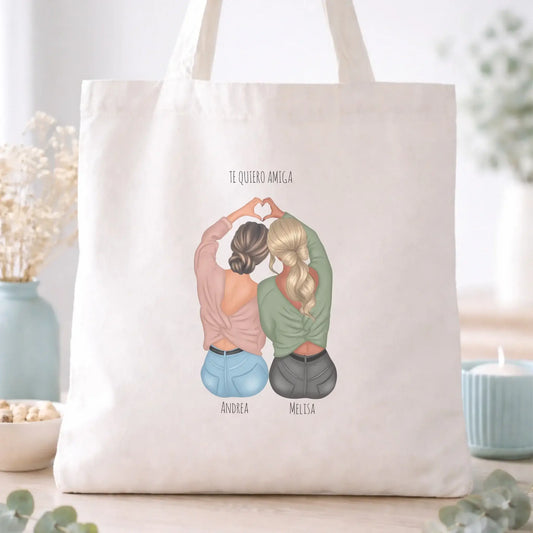 Totebag personalizada regalo original amigas