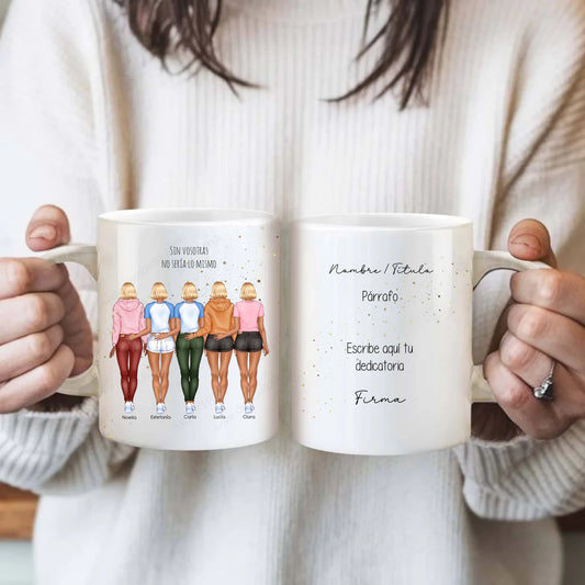 taza personalizada regalo damas con ilustración