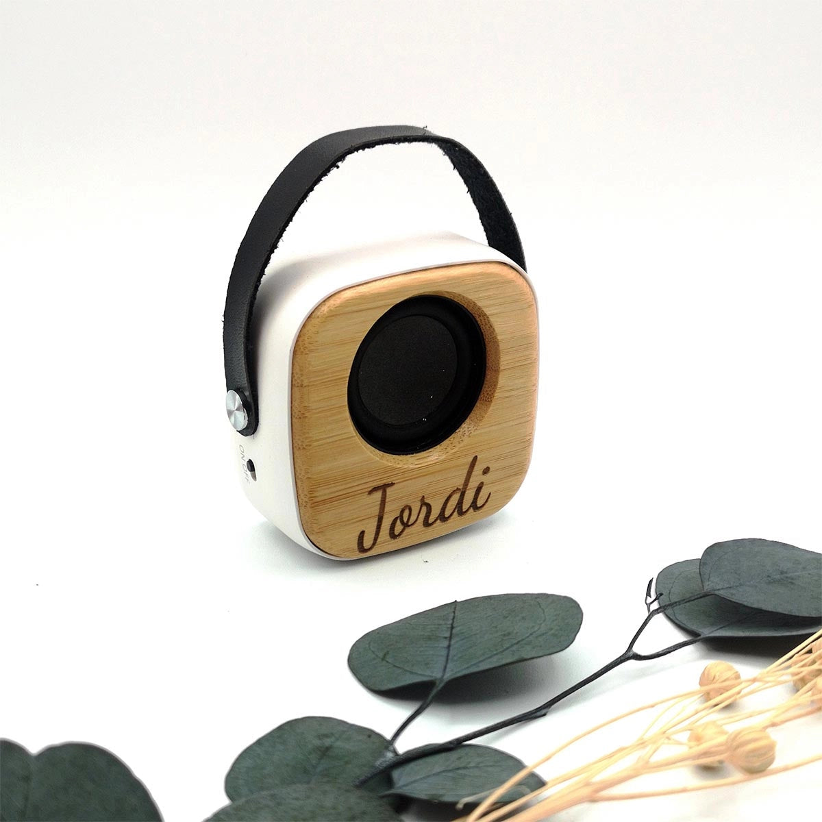 Altavoz de calidad personalizado con nombre para celebraciones - De moi à toi