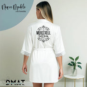 Bata personalizada para novias - De moi a toi