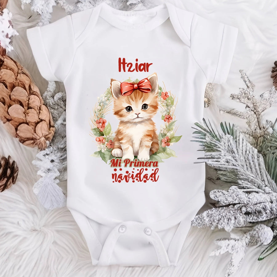 Body Mi Primera navidad- Animalitos (Diseños) -En estuche de regalo