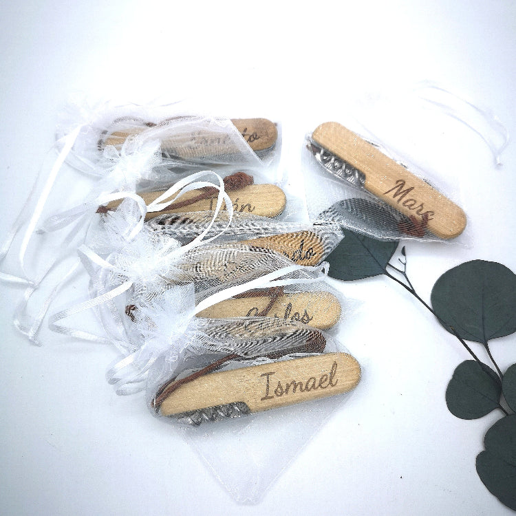 Regalo práctico para hombres: navaja multiusos de bambú