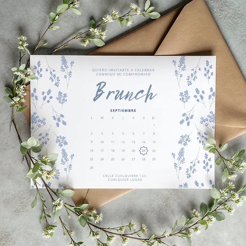 Invitación personalizada económica