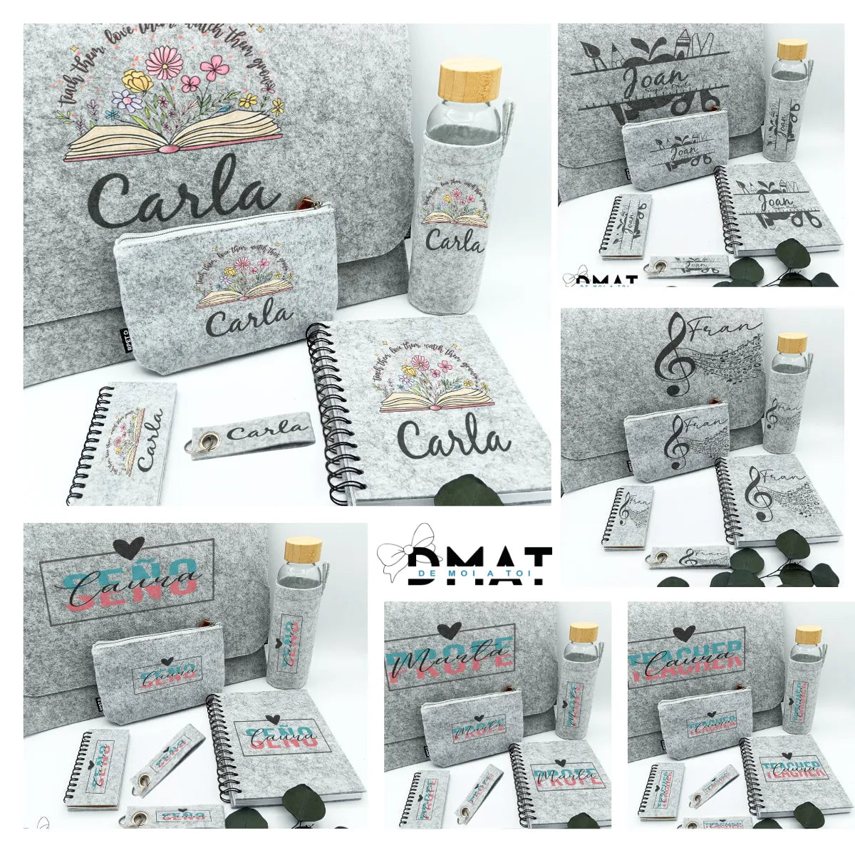 Regalo práctico y original para profesores en fin de curso - De moi a toi