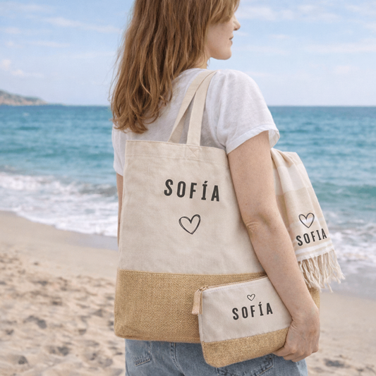 Regalo original de verano para cumpleaños de mujer personalizado con nombre