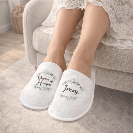 Zapatillas personalizadas para dama de honor · De Moi à Toi