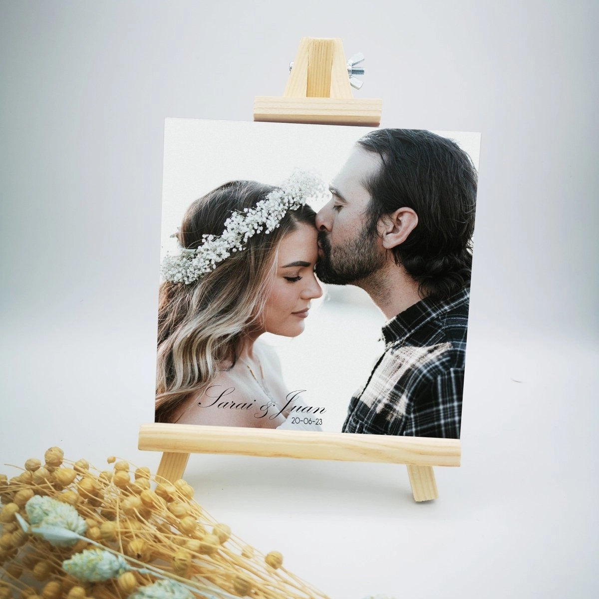 azulejo personalizado con nombre y foto – detalle de  comunión