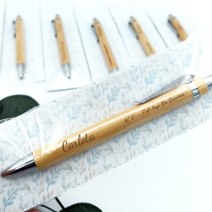 Bolígrafo personalizado para regalar en fin de curso y navidad