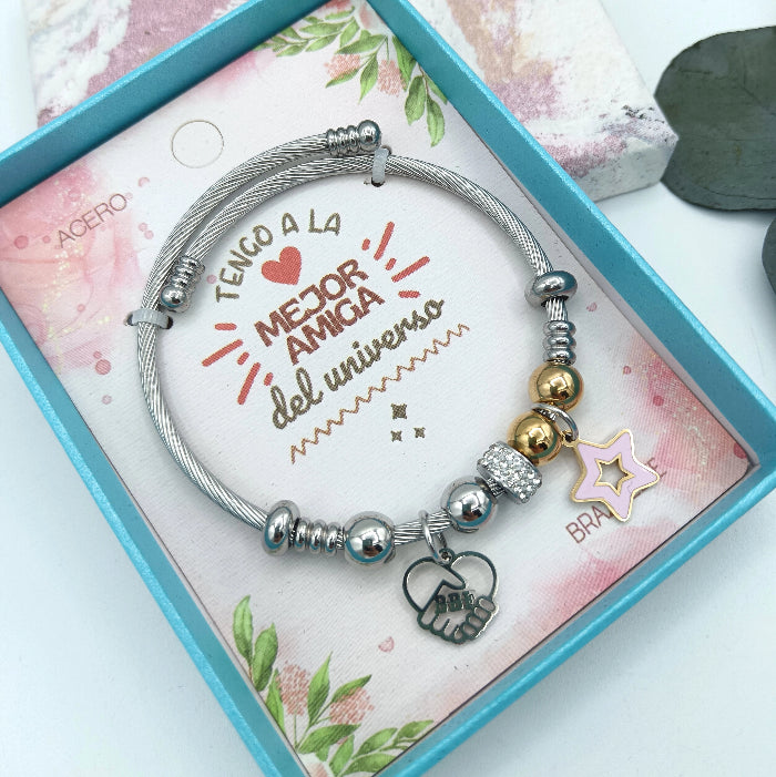 Pulsera brazalete regalo mejor amiga