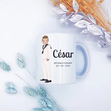 Taza de comunión personalizad - Mod. CÉSAR