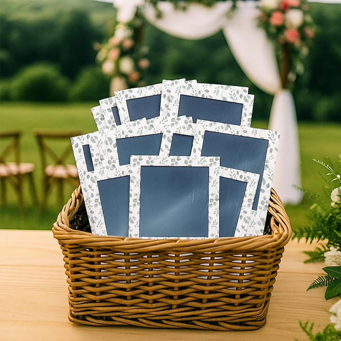 marco tipo polaroid personalizado con imán - de moi a toi