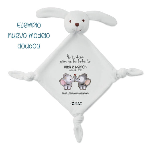 Dou dou personalizado "Yo estuve en.." - Animalitos (Diseños)