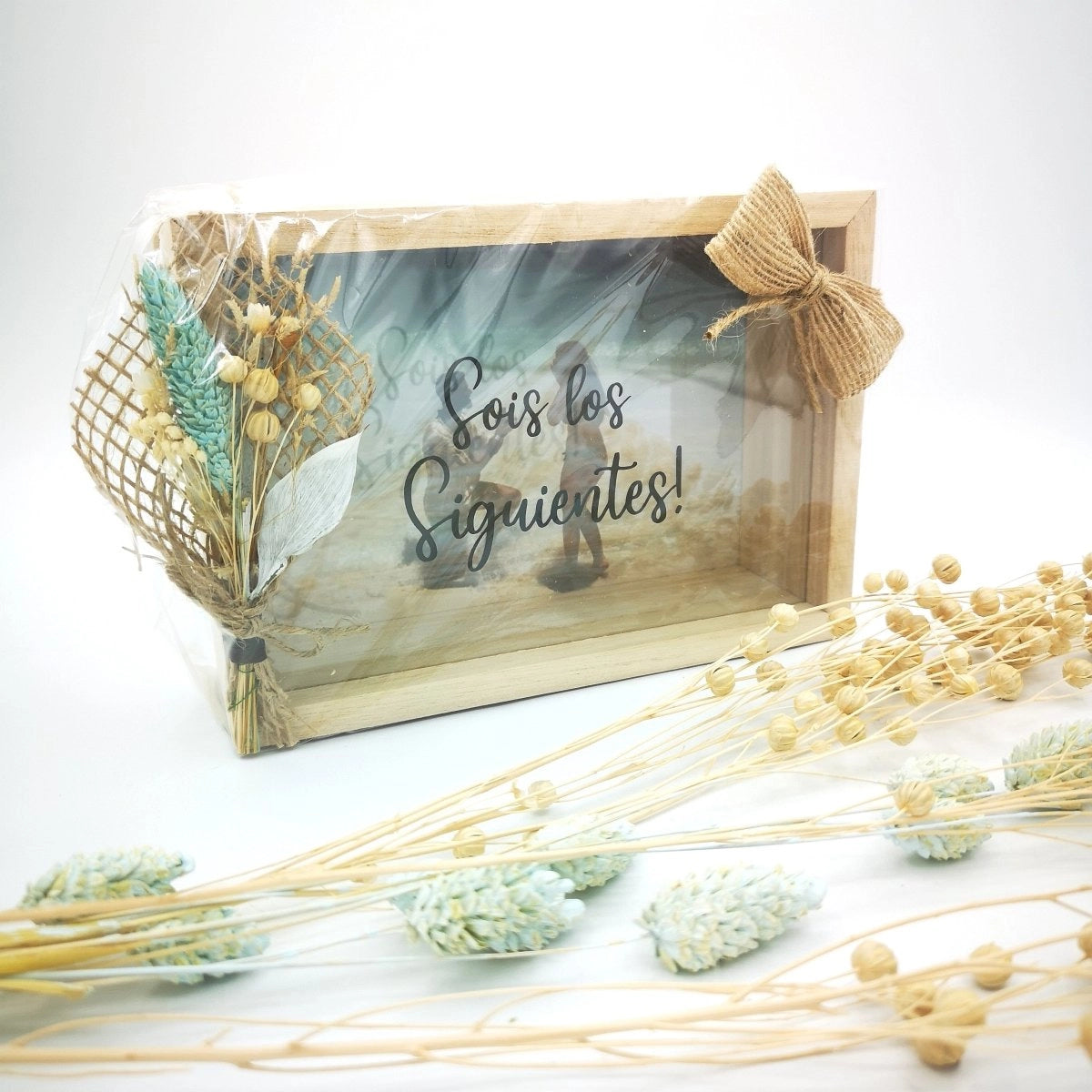 Hucha de madera para los siguientes - Regalo original personalizado - DE MOI À TOI