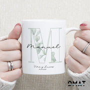 Detalle elegante para boda: taza personalizada