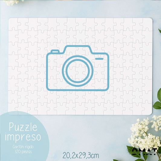Puzzle personalizado A4 con foto impresa · De Moi à Toi