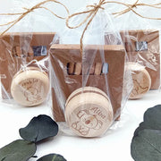 Detalle de boda personalizado para niños pequeños -  De moi à toi