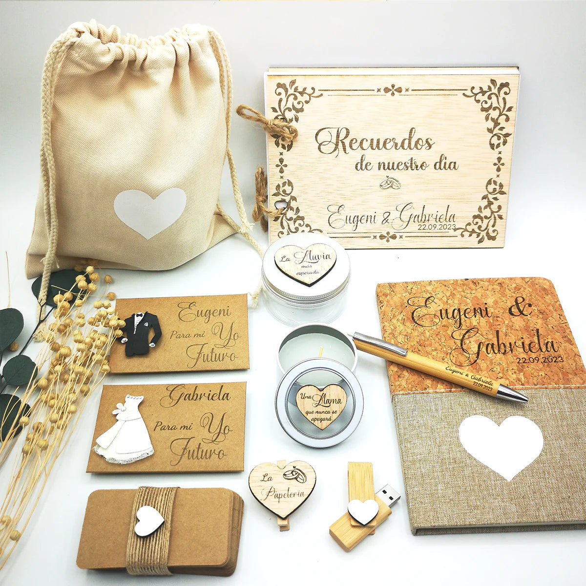 Las maneras más creativas de ofrecer regalos personalizables en bodas y celebraciones especiales