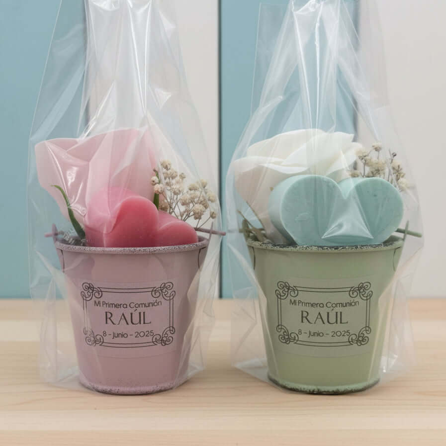 Detalles de primera comunión originales, naturales y personalizados