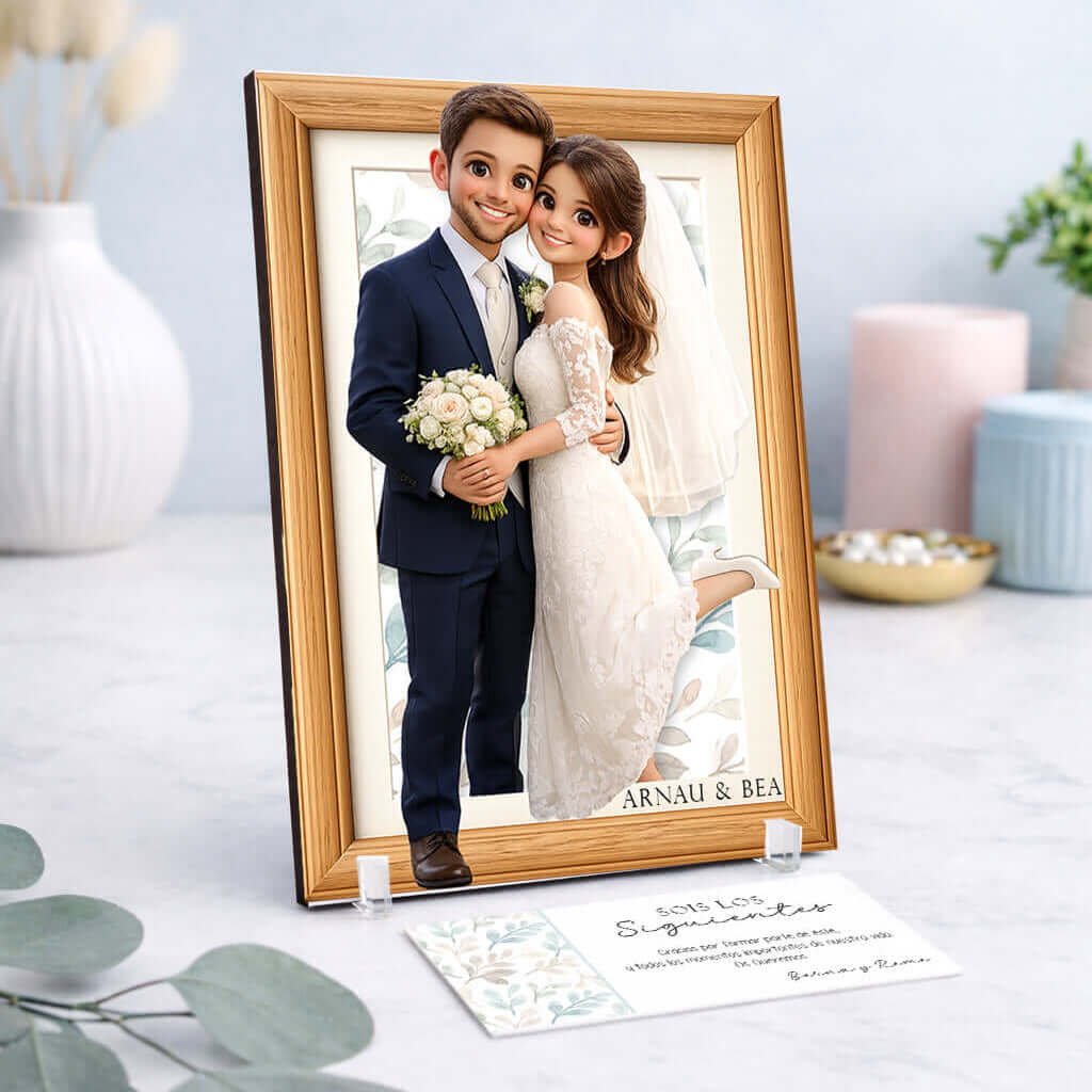 Regalos de boda originales y personalizados con fotos