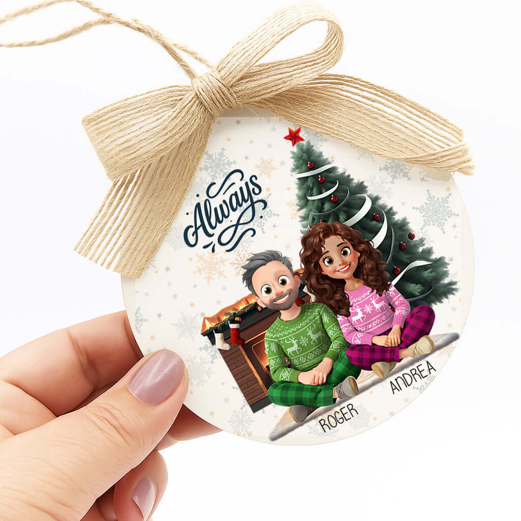 Ilustraciones personalizadas navidad en estilo digital semirrealista – De moi à toi