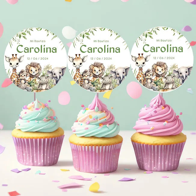 Decoración para candy bar personalizada