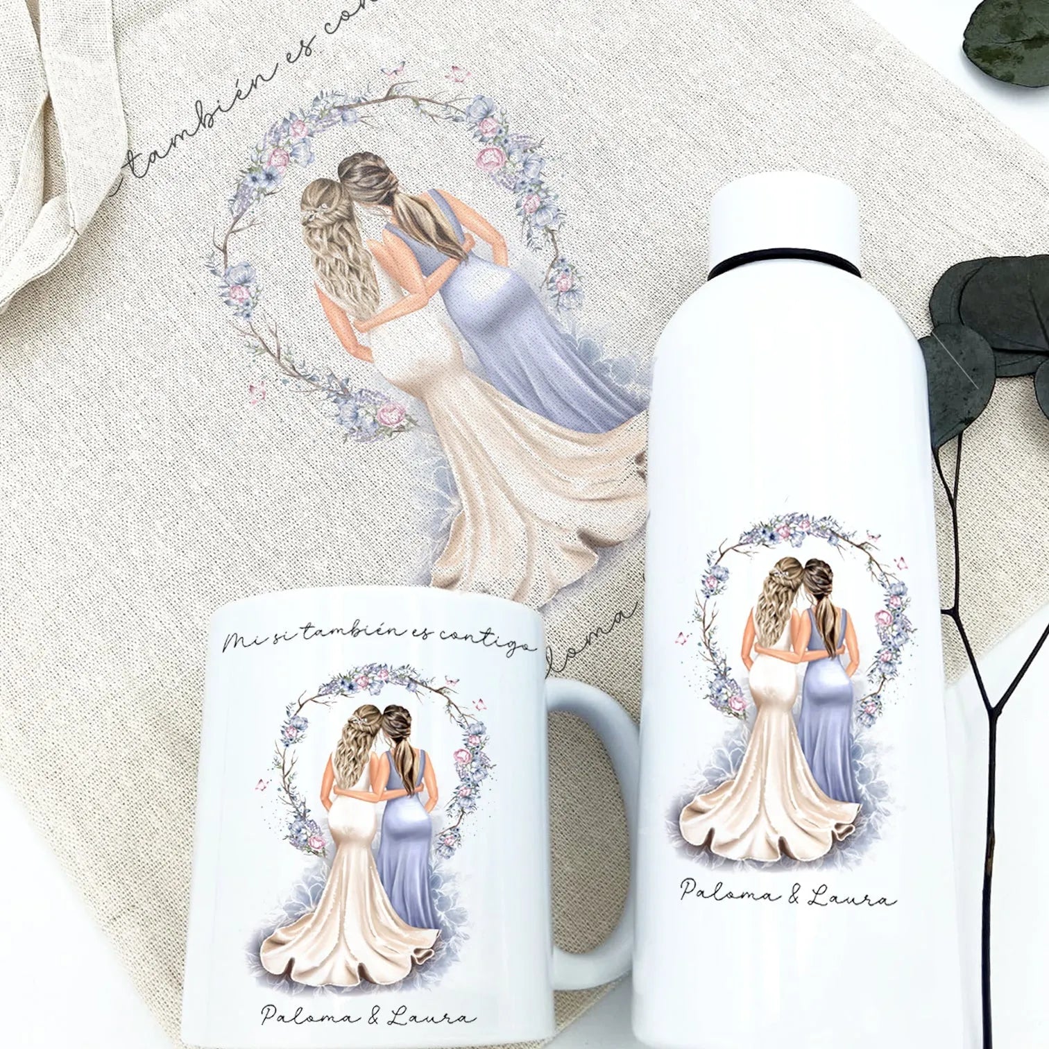 Regalos con ilustraciones personalizadas