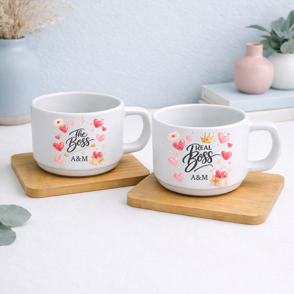 tazas personalizadas para enamorados - De moi à toi