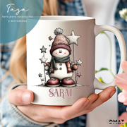 Taza personalizada navidad con nombre y dibujo personalizado - De moi a toi
