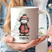 Taza original personalizada para navidad ideal para niños y grupos