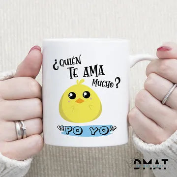 Taza divertida para novios - San valentín original