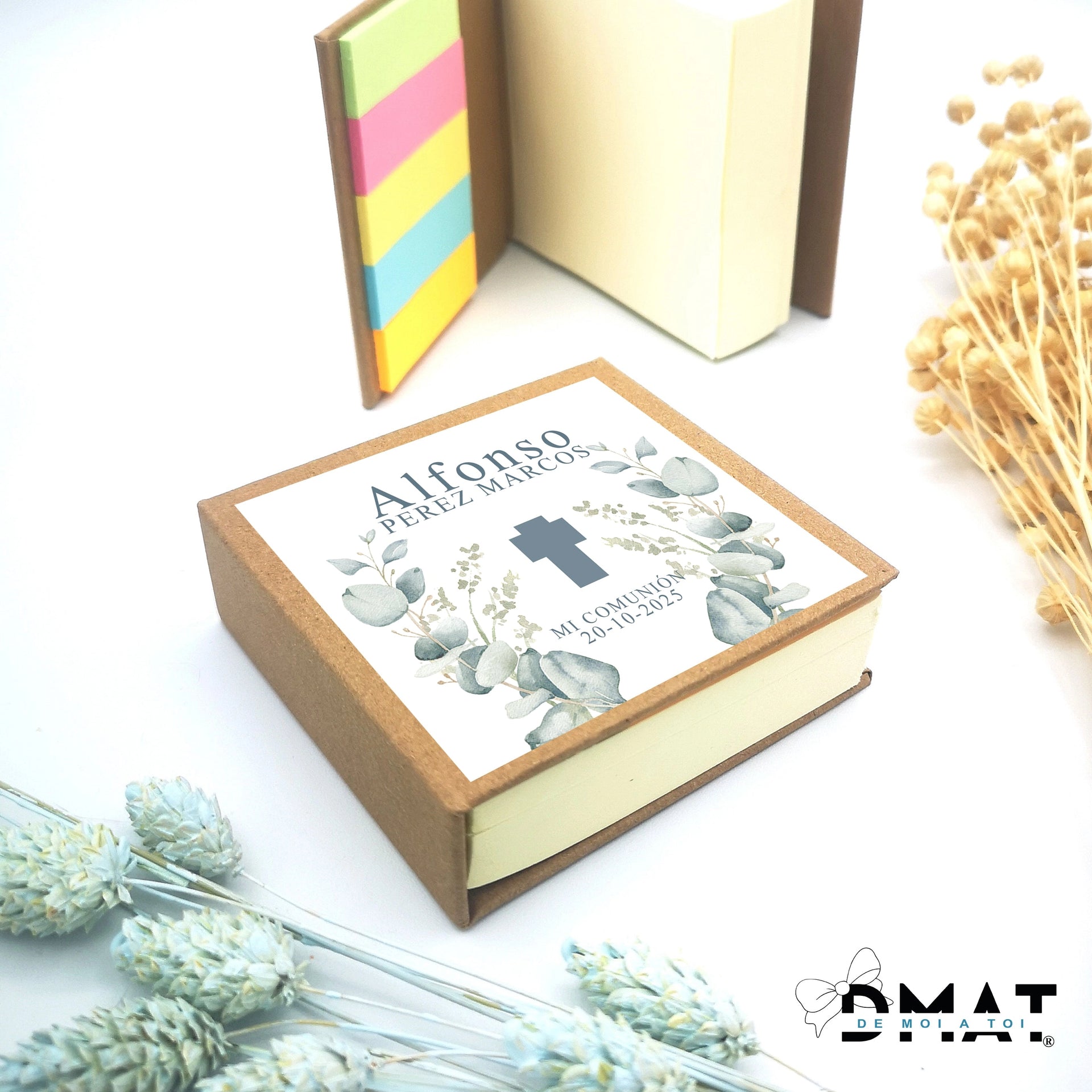 Regalos de invitados personalizado con diseños elegantes naturales - De moi a toi