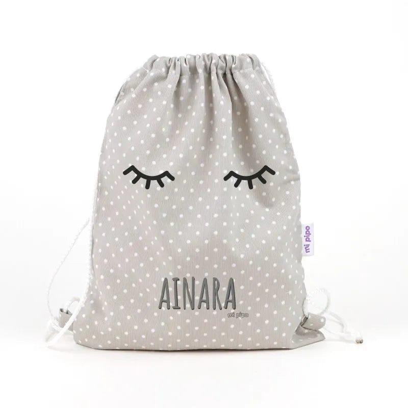 Petate Piqué Pestañas 32x24cm