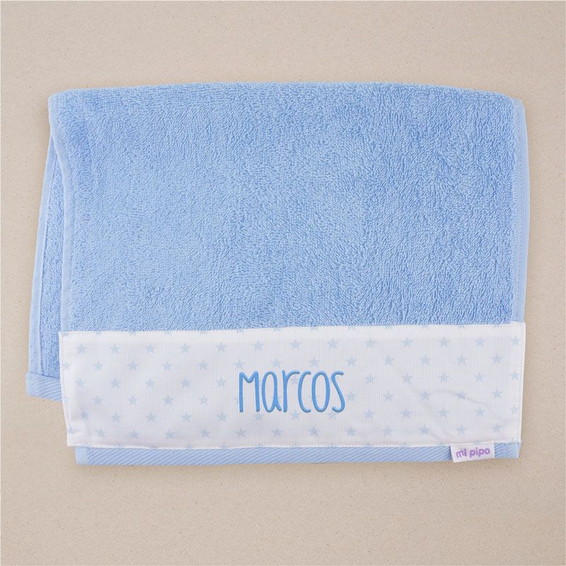 Toalla de Rizo Infantil Personalizada con Nombre – Diseño Mi Pipo | De moi à toi