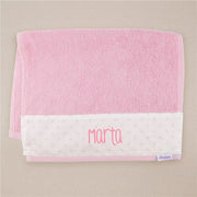 toalla infantil personalizada con nombre