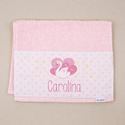 “Toallas personalizadas con nombre para guardería y colegio.