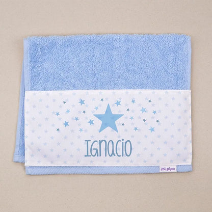Toallas de bebé personalizadas con nombre, regalo original de nacimiento.