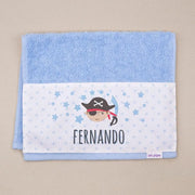 toalla infantil personalizada con nombre