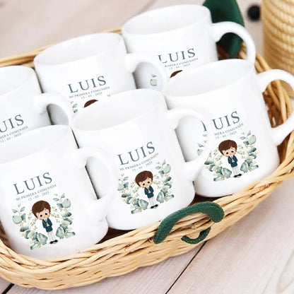 Tazas para invitados de comunión personalizadas y baratas - De moi a toi