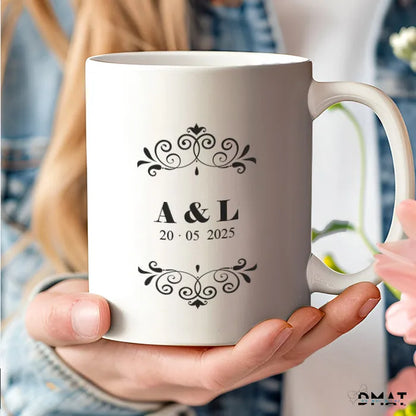 Taza personalizada para invitados de boda económicas - De moi a toi