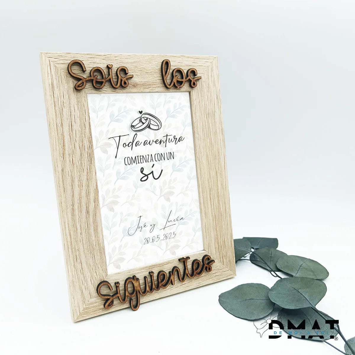 Marco de Fotos Personalizado: "Sois los Siguientes"