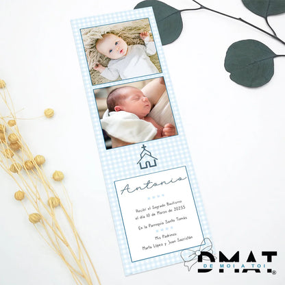 recordatorios para bautizo - De moi à toi